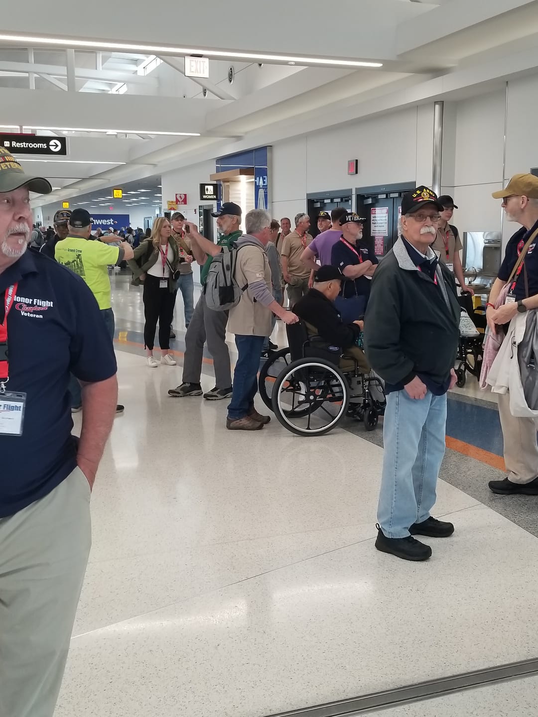 Customer photo review of Honoring All Who Served Thank You Coin