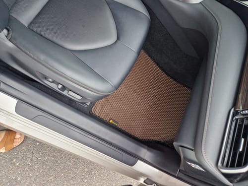 Customer photo review of Dywaniki samochodowe na zamówienie - Przód i tył