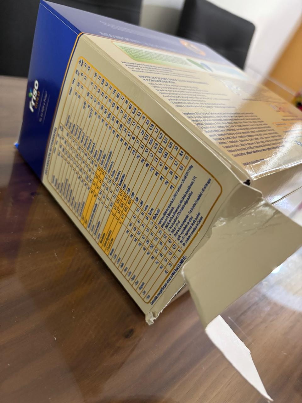 Customer photo review of Friso Gold 3 (1-3 Años) 3 Pack 3.6 Kg