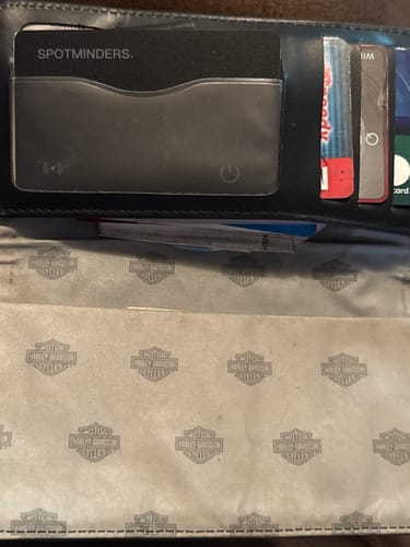 Customer photo review of SPOTMINDERS. Tracking Card