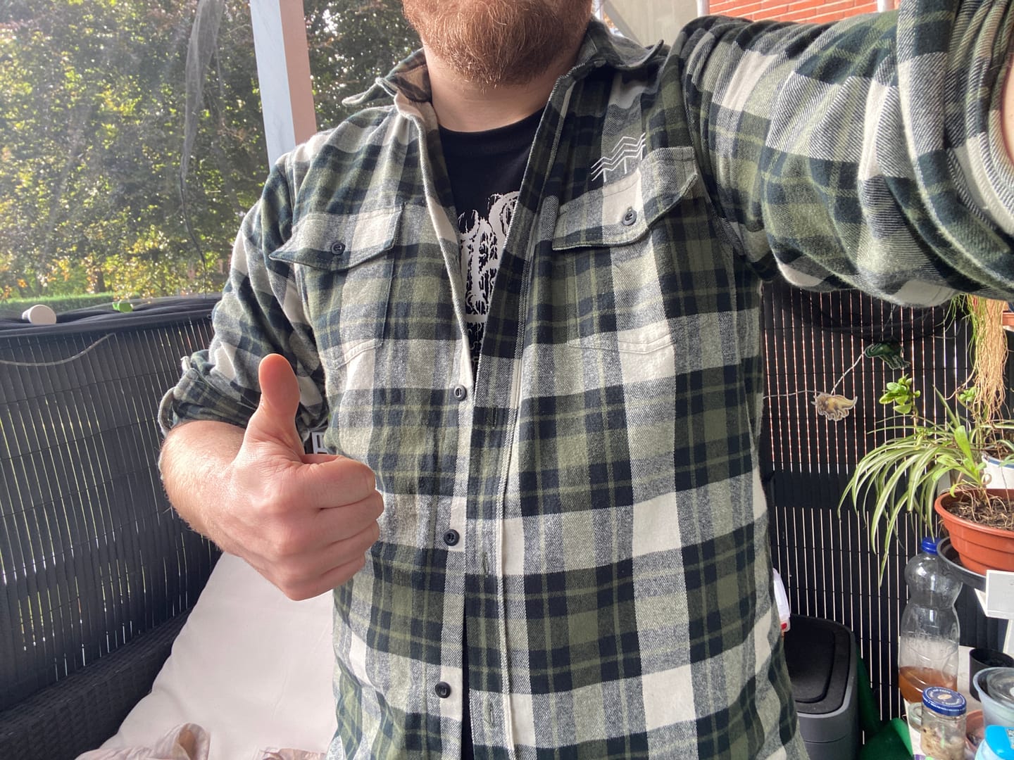 Customer photo review of HOLZBRÜDER® - Unisex Flanellhemd - Timberline