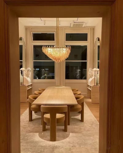 Customer photo review of WJASON Chiara Glass Home Deco Vintage American Brass Chrome Chandelier