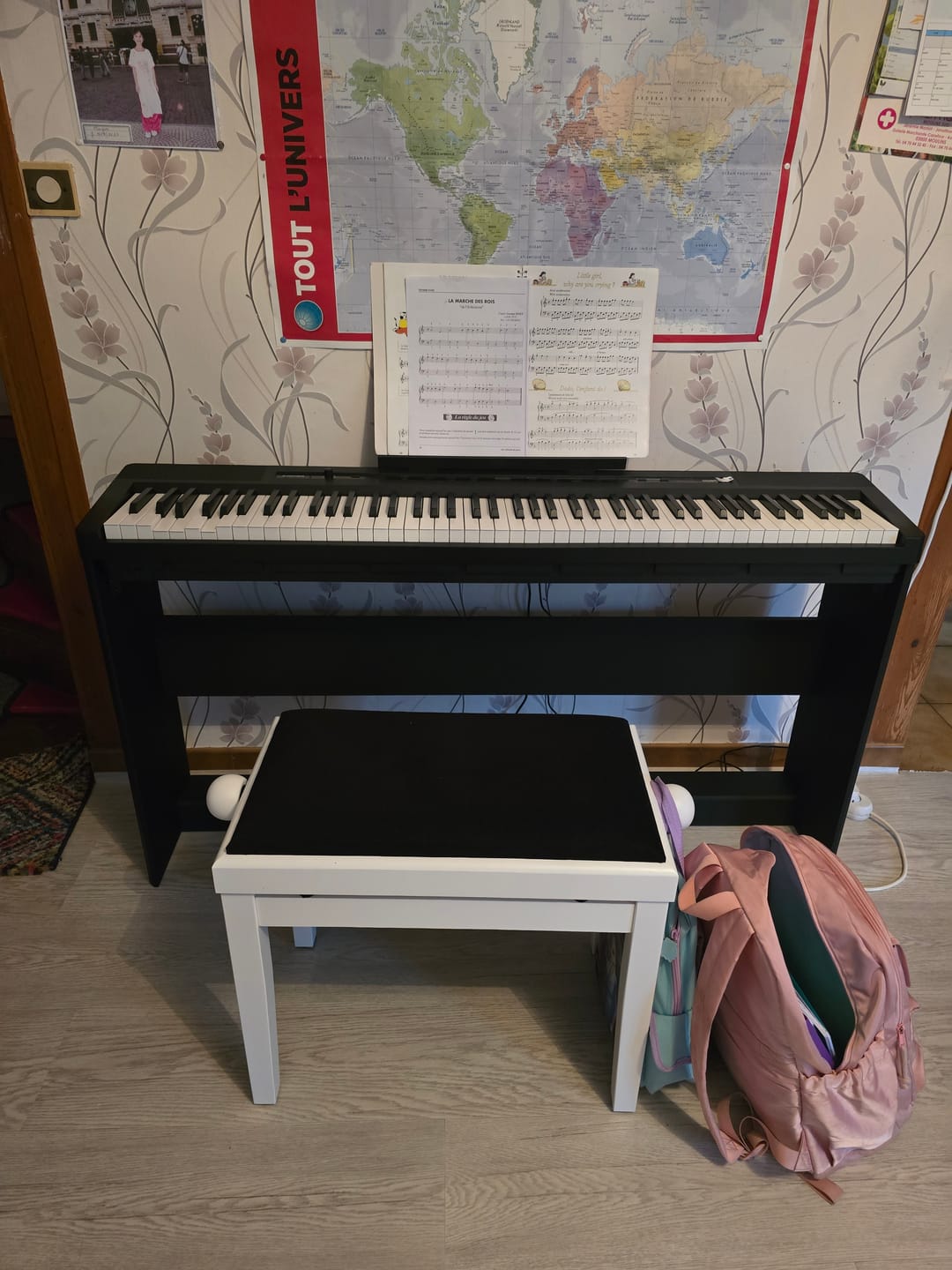 Customer photo review of Donner DEP-16S Piano Numérique en Acier Lesté
