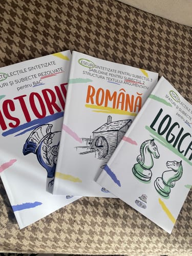 Recenzie cu fotografie de la un client despre Pachet Bacalaureat (Română + Istorie + Logică) Bacademia