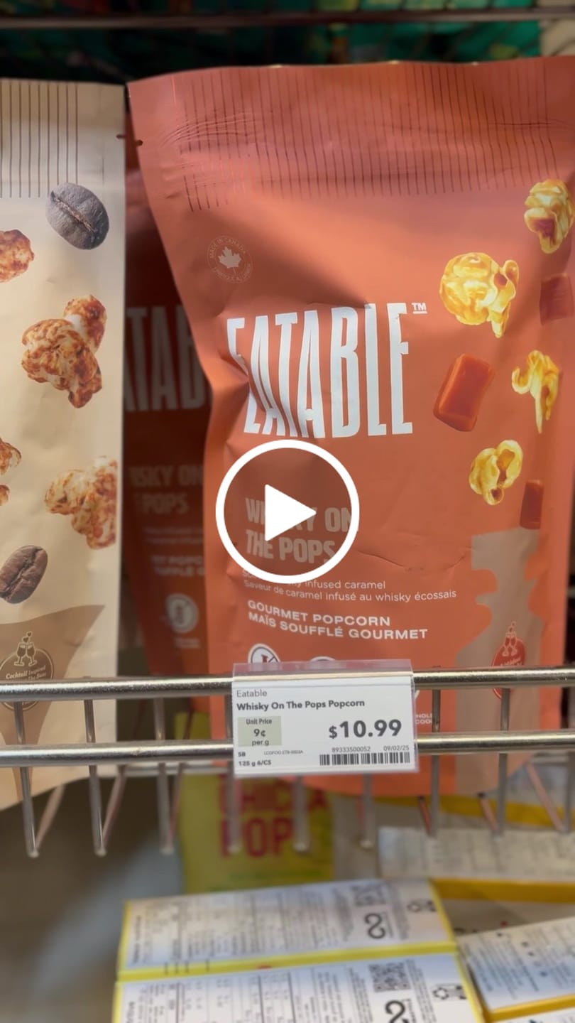 Customer video review of Whisky on the Pops (125g) - Scotch Infused Caramel Popcorn