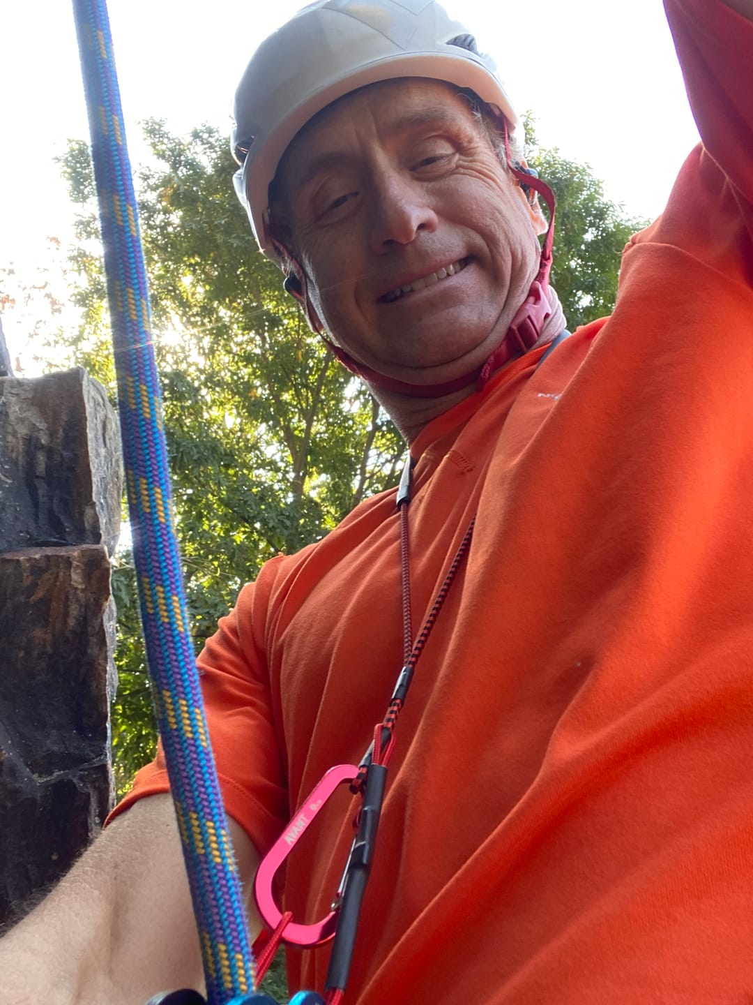 Customer photo review of Top Rope Solo Neck Lanyard - Universal Fit