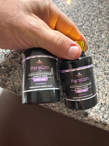 Customer photo review of Paragon | Parasite Cleanse
