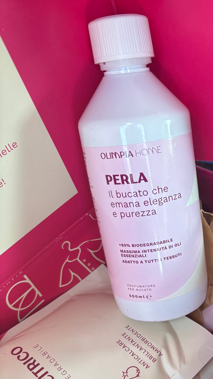 Customer photo review of Perla – Il bucato che emana eleganza e purezza