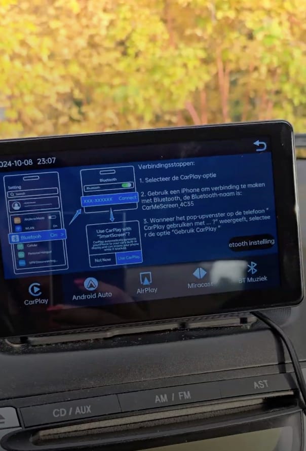 Customer photo review of CarPlay Scherm