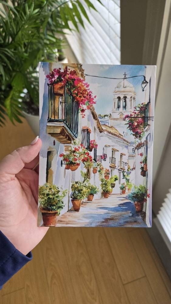 Customer photo review of Estepona Watercolor