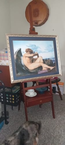 Customer photo review of The Fallen Angel | Alexandre Cabanel | 1847