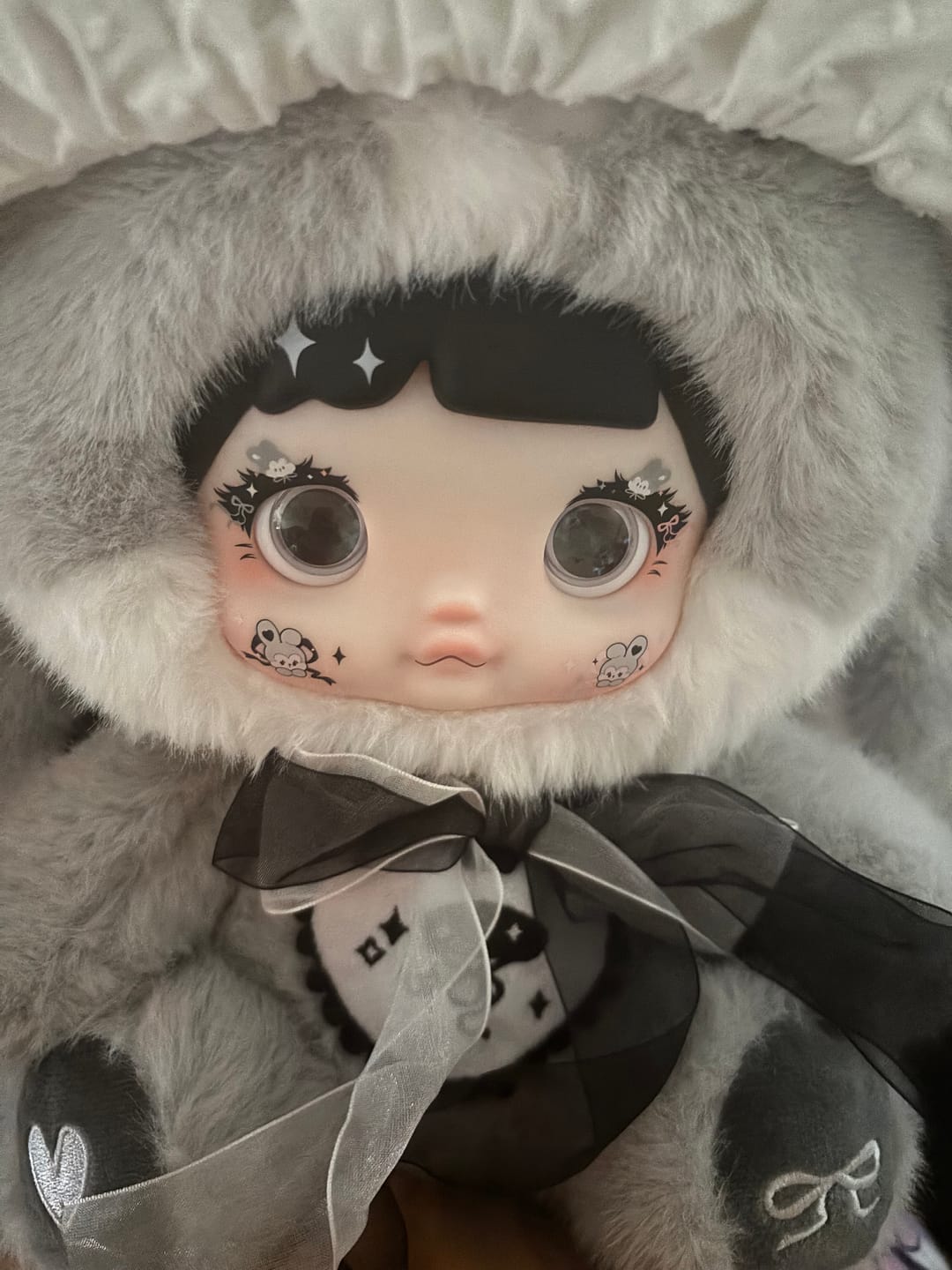 Customer photo review of Nommi Mushroom Hat 400% Series Plush Blind Box