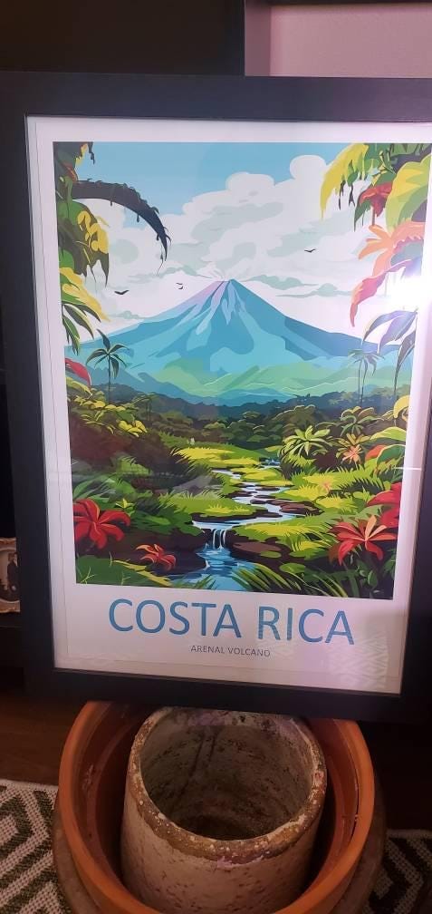 Customer photo review of Costa Rica Arenal Volcano