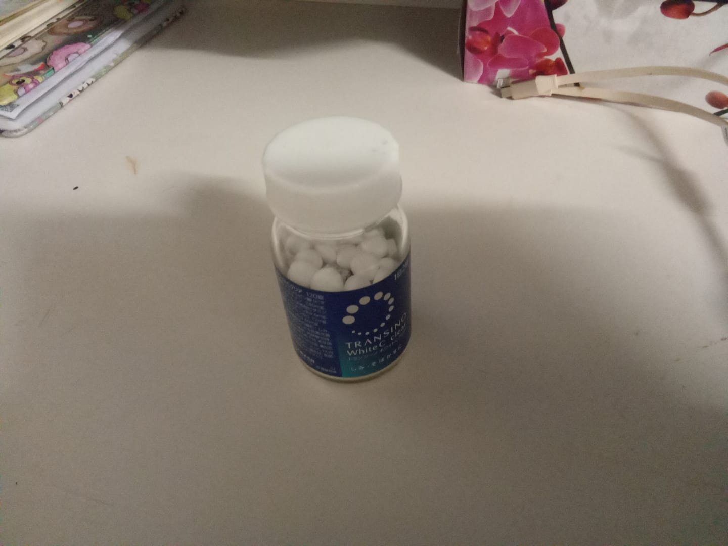 Customer photo review of Transino White C Clear Whitening Supplement (60/120/240 Tablets)