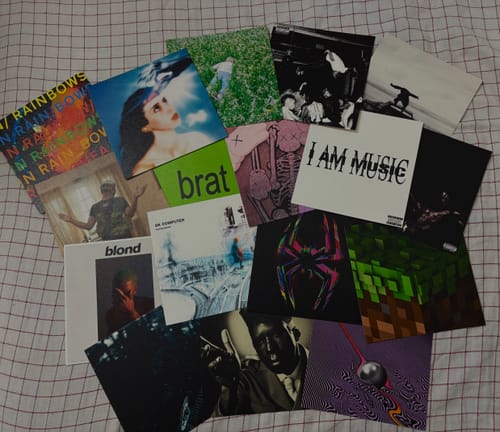 Customer photo review of PLAYLIST - ALBUM COVER PRINTS - CUSTOM WALL COLLAGE POSTERS