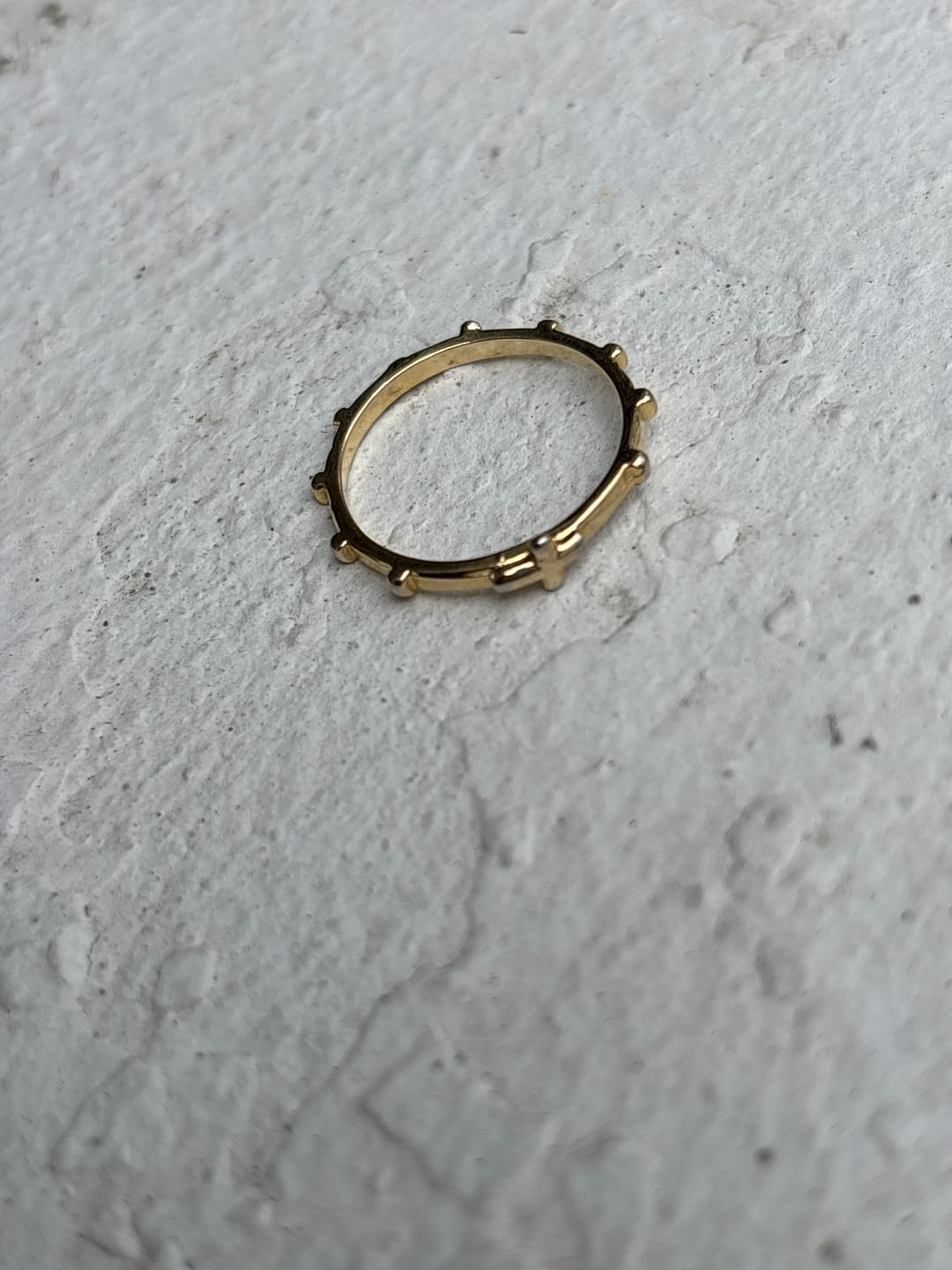 Customer photo review of Anillo Tara Bol Cruz