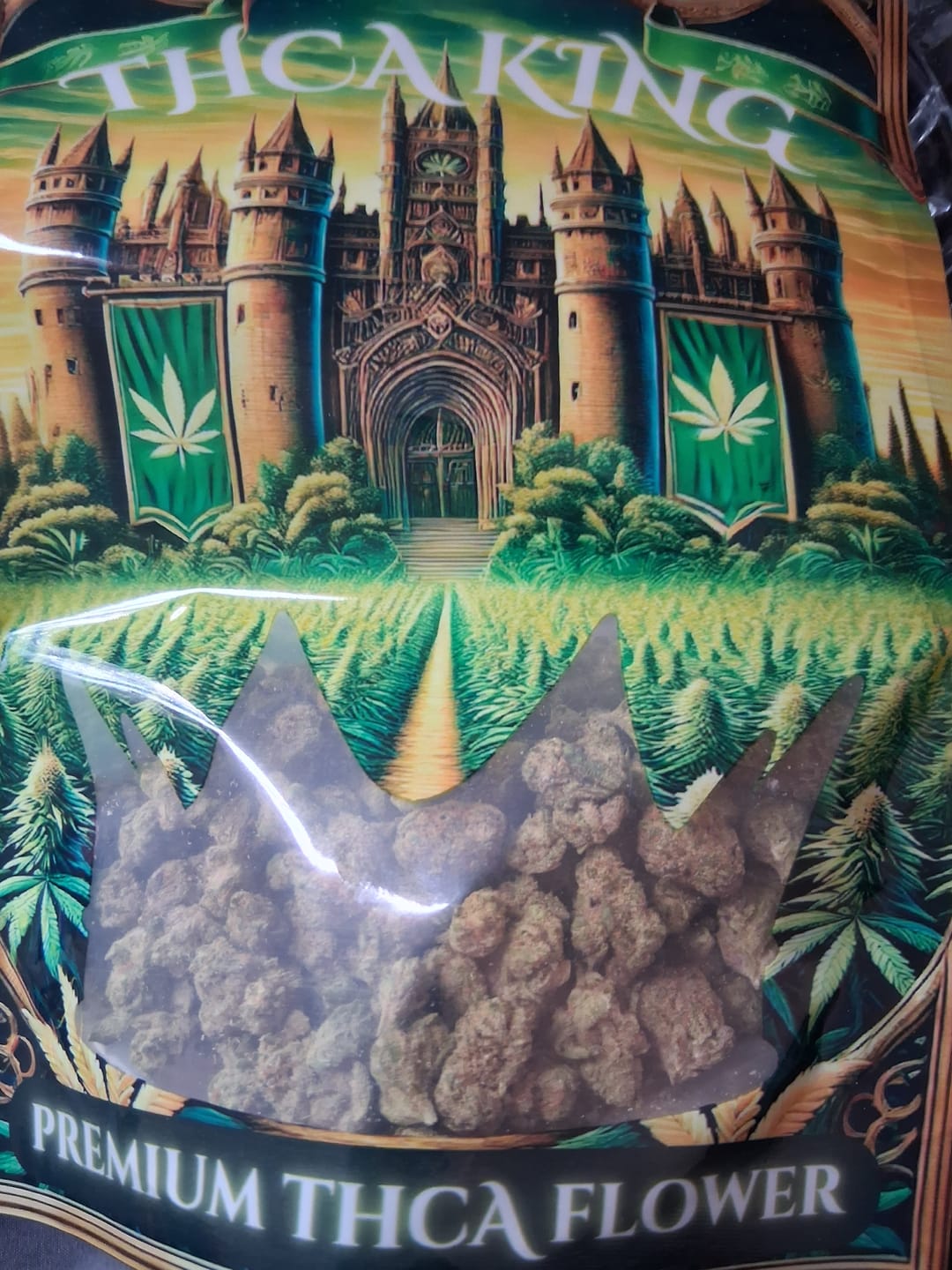 Customer photo review of Wedding Cake - Greenhouse THCA (Smalls)