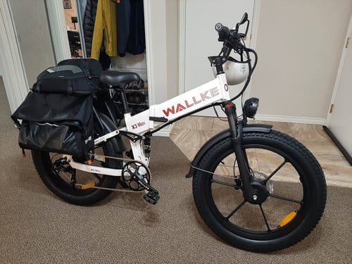 Customer photo review of 2024 Wallke X3 Pro Folding Electric Bike