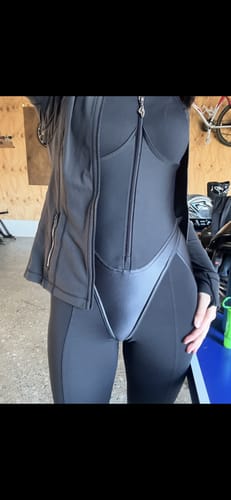 Customer photo review of Jumpsuit Ideal Suit Black