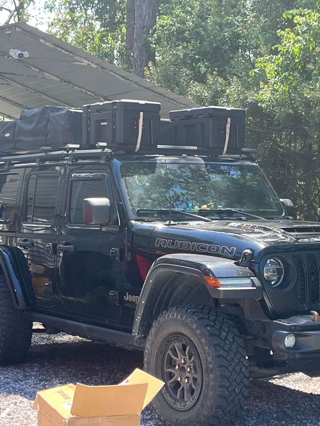 Customer photo review of OPENROAD Camping Storage Case – 50L