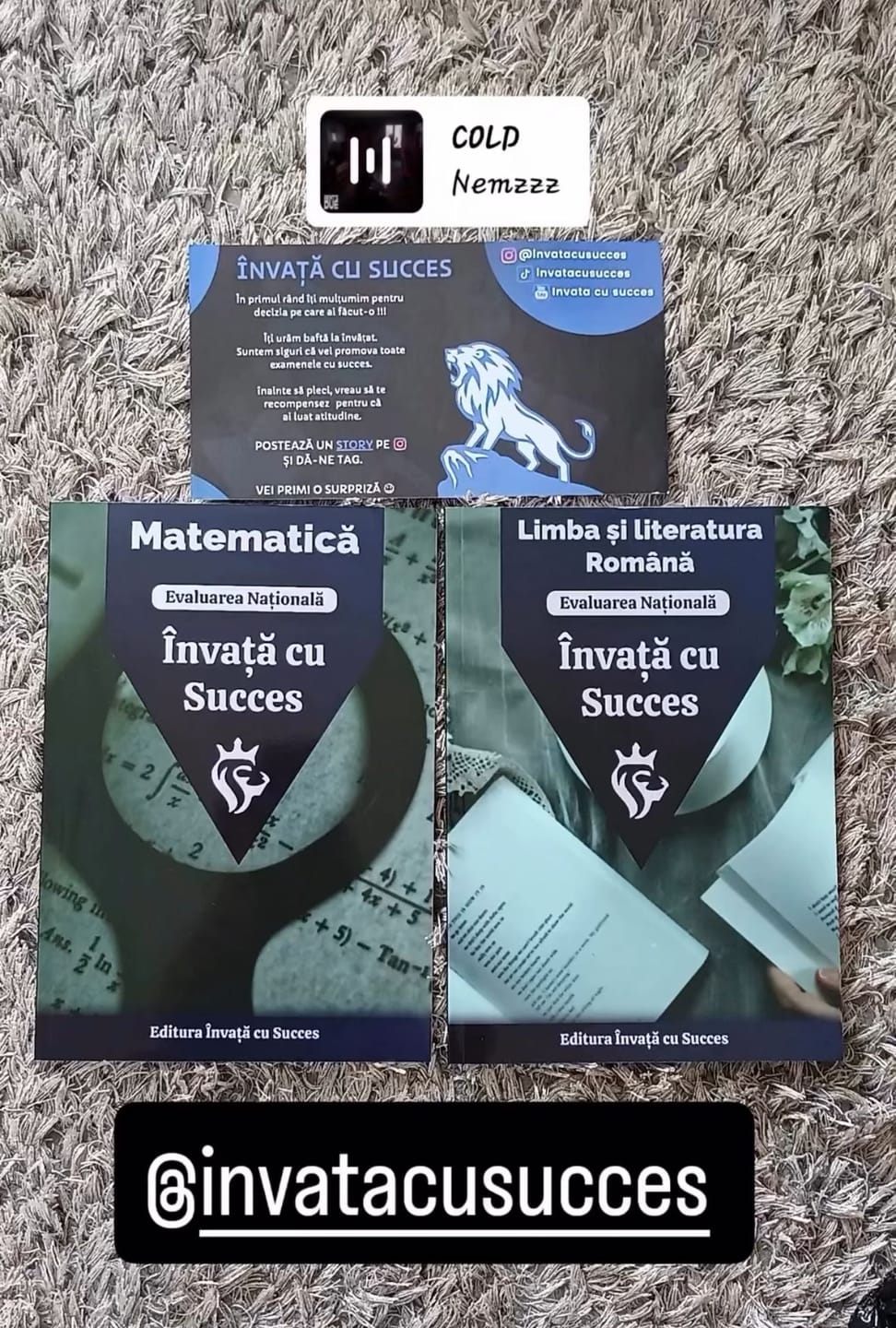 Customer photo review of Pachet Evaluare Naţională | Română  + Matematică