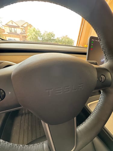 Customer photo review of Steering Wheel Airbag Cover Replacement