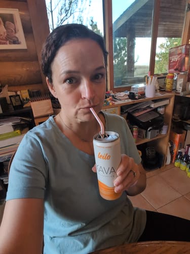 Customer photo review of Tangerine Mango Kava Drink (12-Pack)