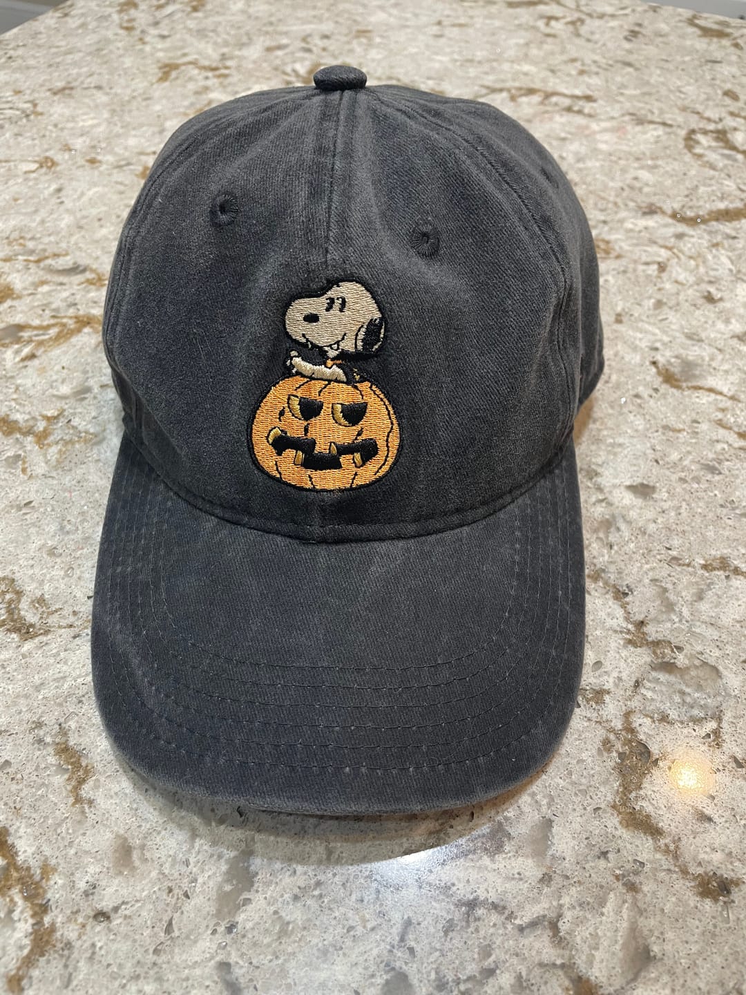 Customer photo review of Peanuts "Boo!" – Dad Hat