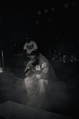 Customer photo review of Birth of Royal Child 3D Printing Washed 20K Swarovski Diamond Boro Denim Pants Blue