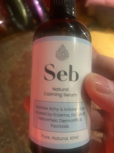 Customer photo review of Seb Natural Calming Serum