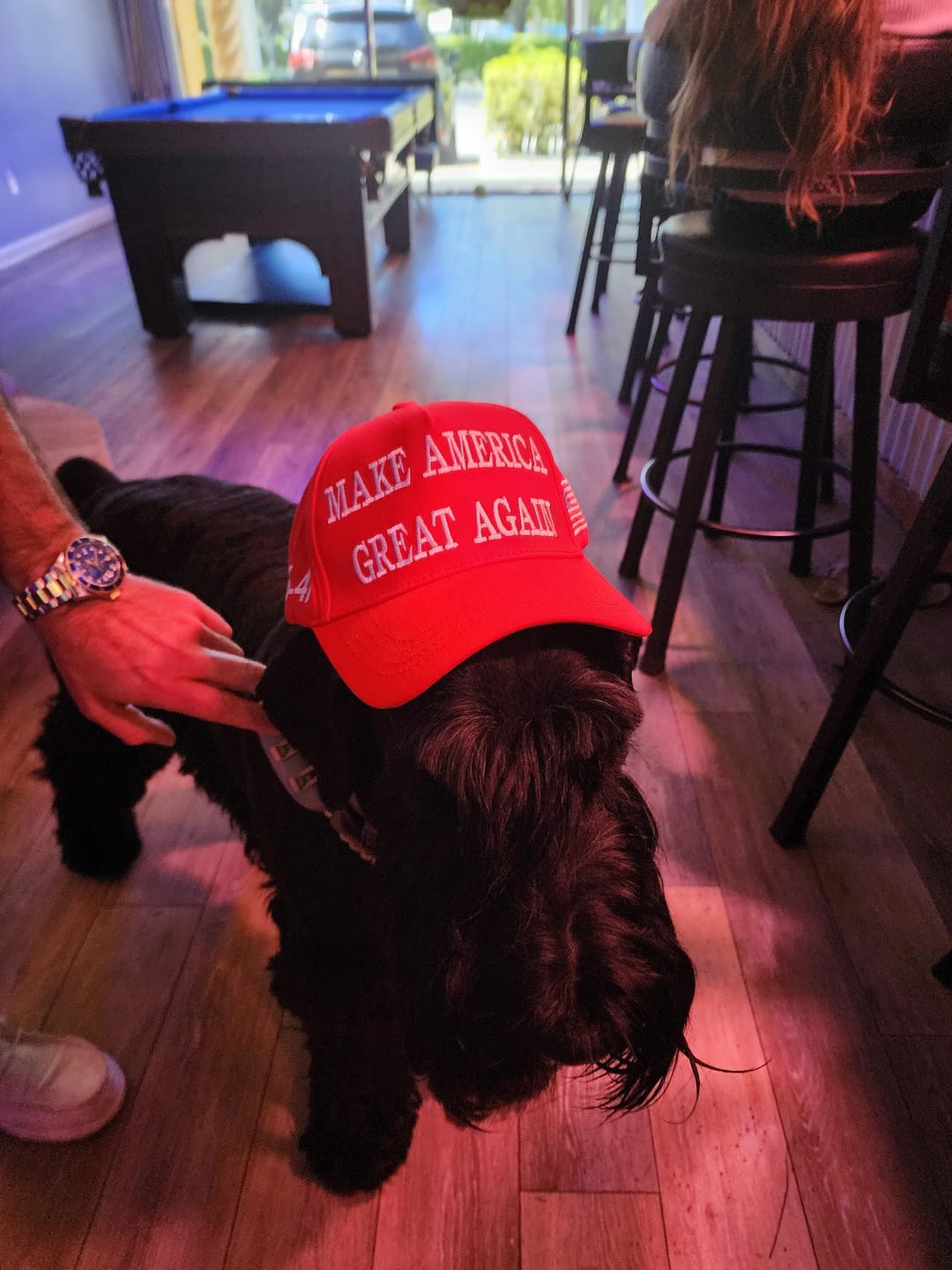 Customer photo review of New MAGA 45 47 Red Hat