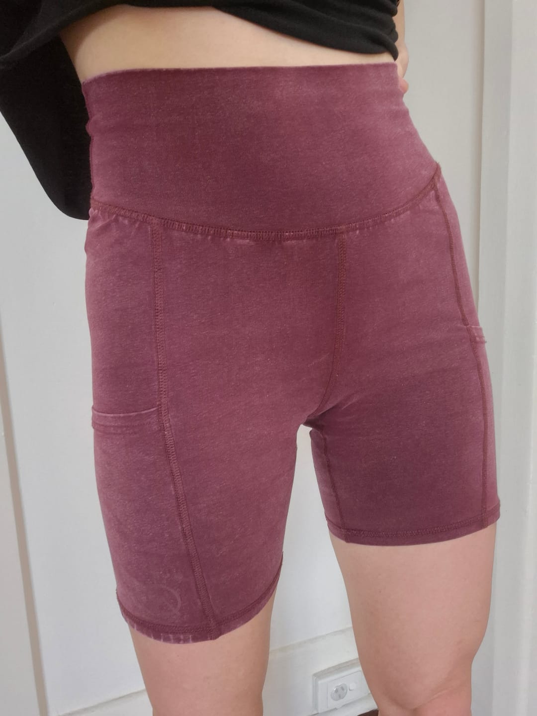 Customer photo review of Hemp Bike Short with Pockets