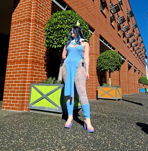 Customer photo review of Heart-Shaped Cheongsam KO59