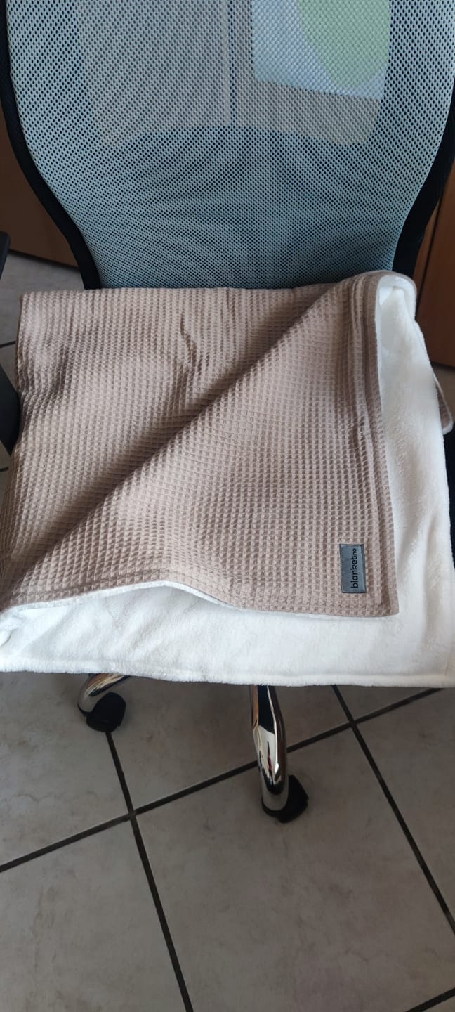 Customer photo review of Babydecke mit Namen - 70 x 100 cm • Latte Macchiato