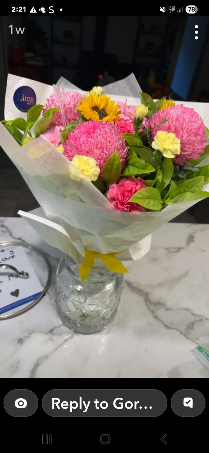 Customer photo review of Florist Choice