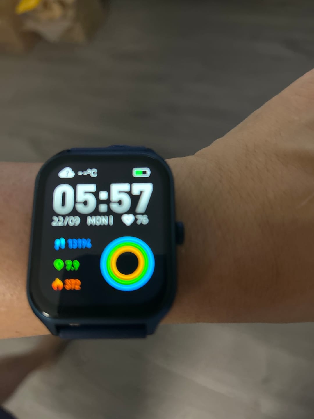 Customer photo review of HealthWatch Series 5