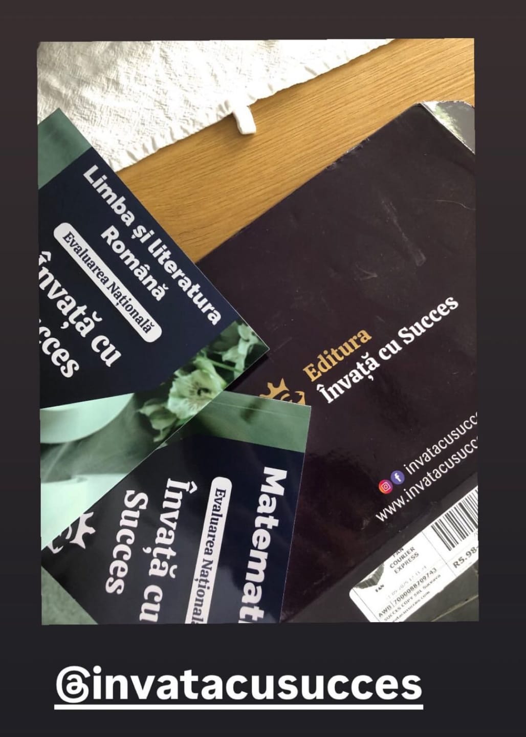 Customer photo review of Pachet Evaluare Naţională | Română  + Matematică