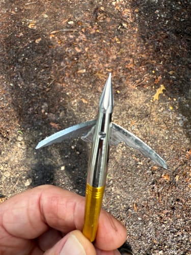 Customer photo review of Aluminum Broadheads