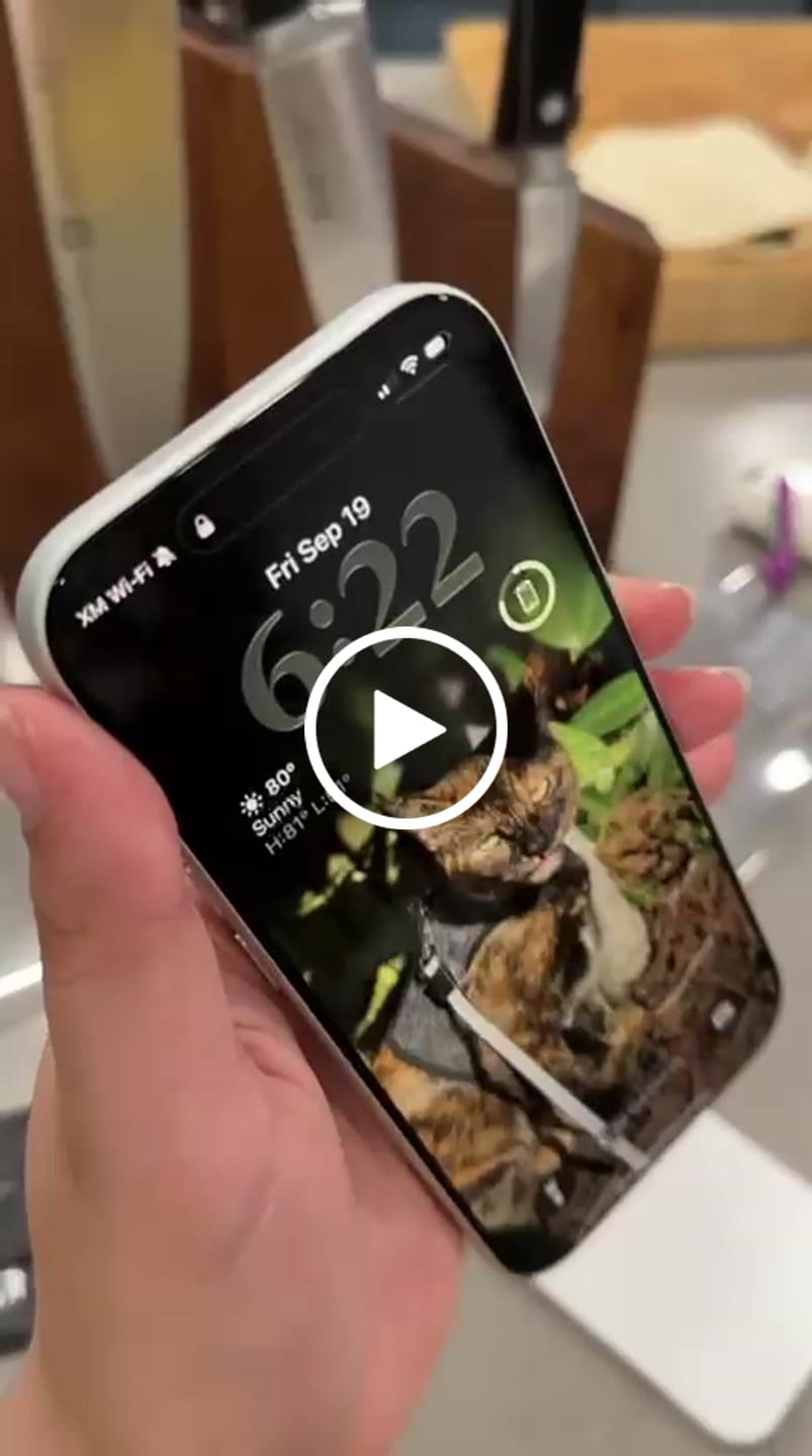 Customer video review of iPhone 17 Series Premium Screen Protector