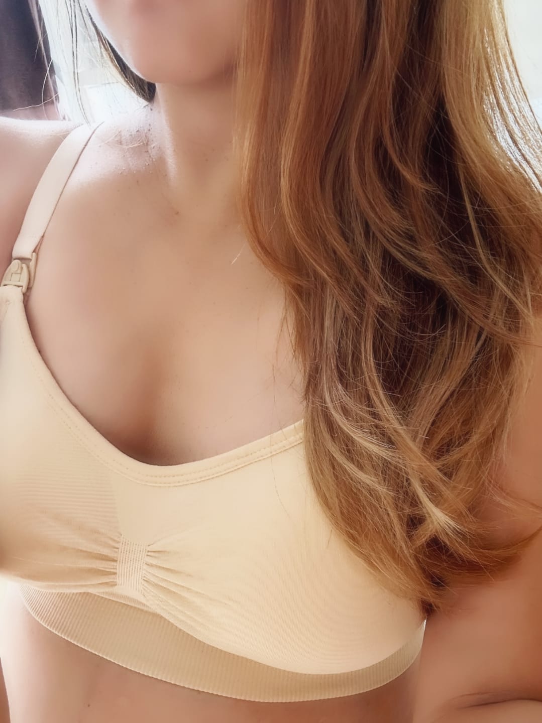 Customer photo review of Lovemère Seamless Nursing Bra