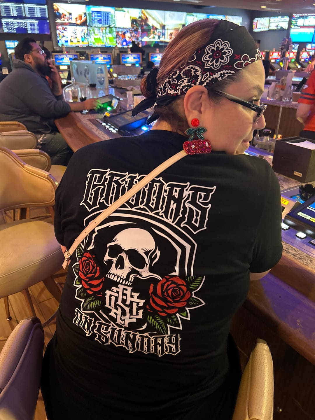 Customer photo review of Sunday Saints Tee – Women’s