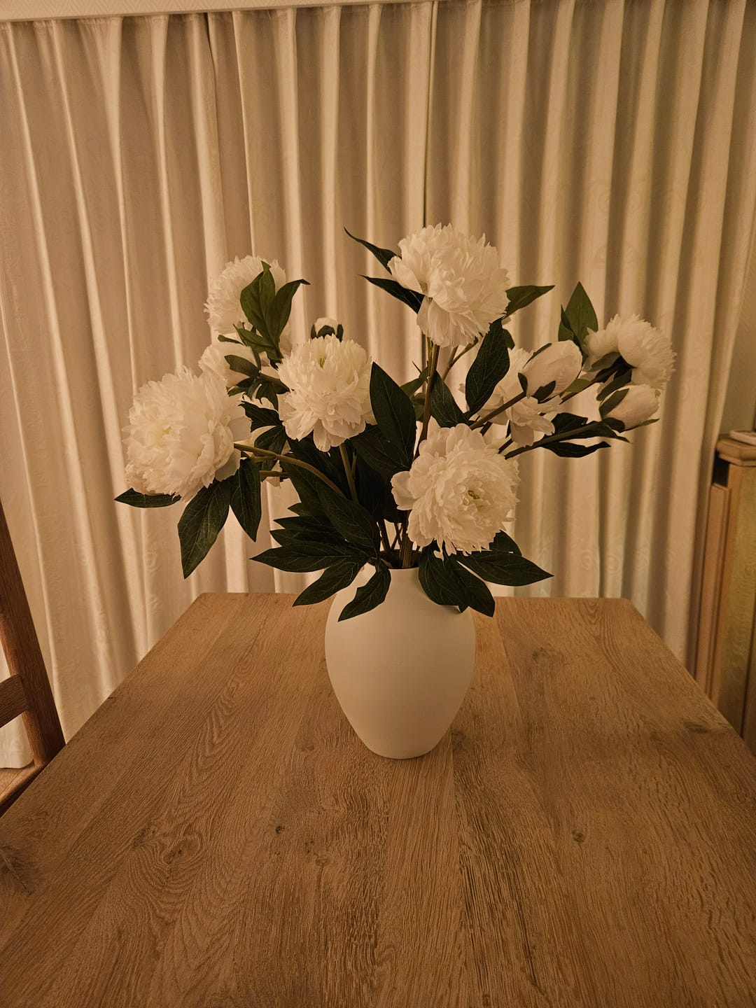 Customer photo review of Zijden Pioenrozen - Wit