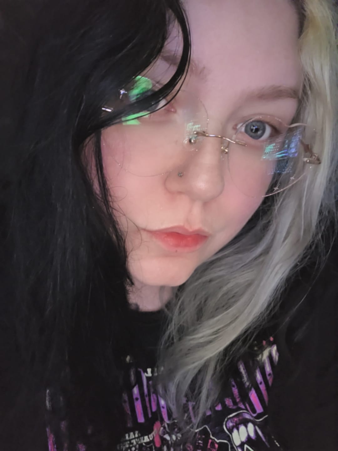 Customer photo review of Amora Eyeglasses