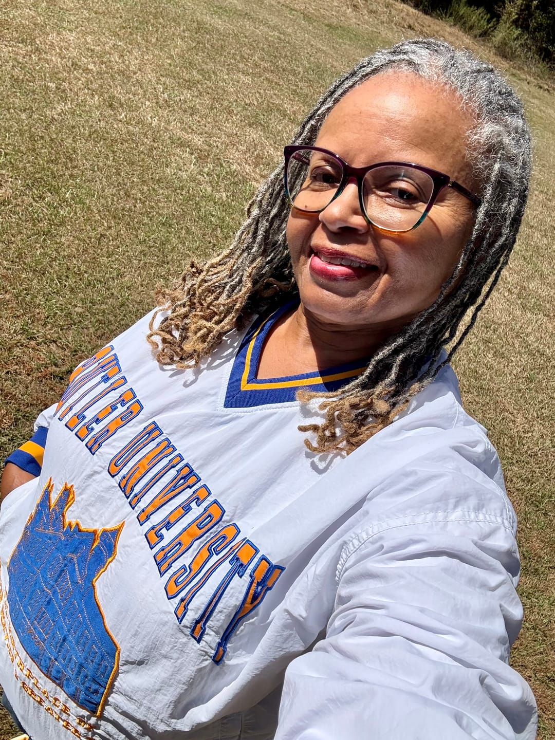 Customer photo review of Butler University Pullover - White/Gold