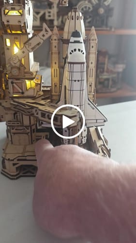 Customer video review of Space Shuttle 3D Wooden Puzzle