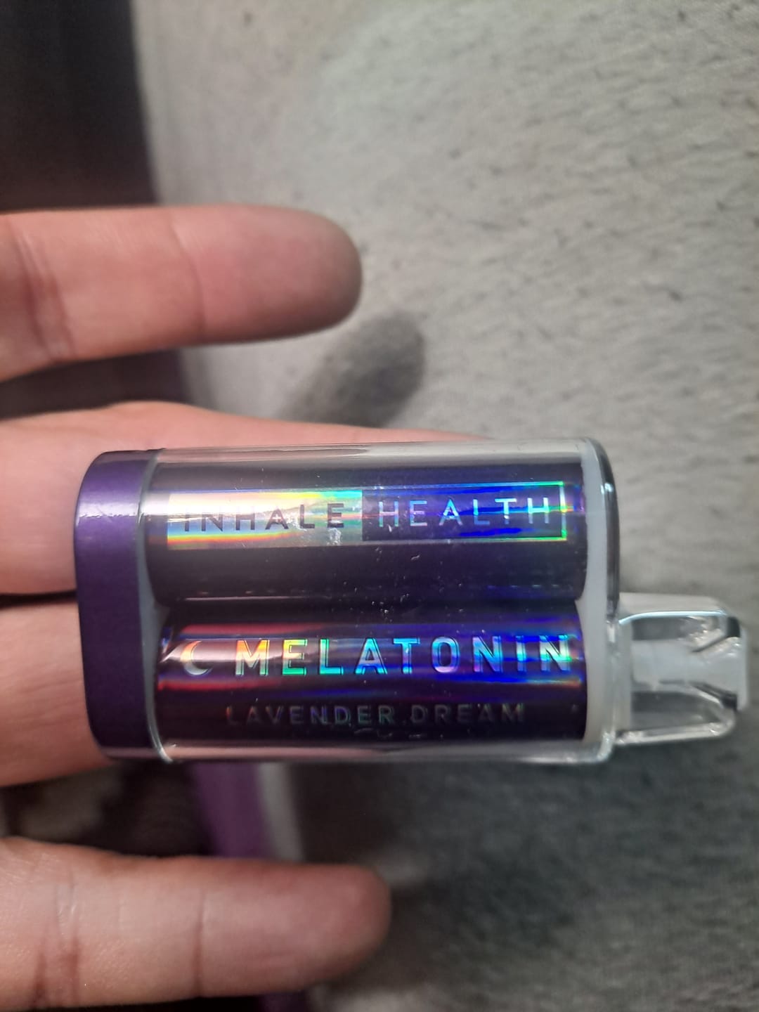 Customer photo review of Melatonin Lavender Dream™