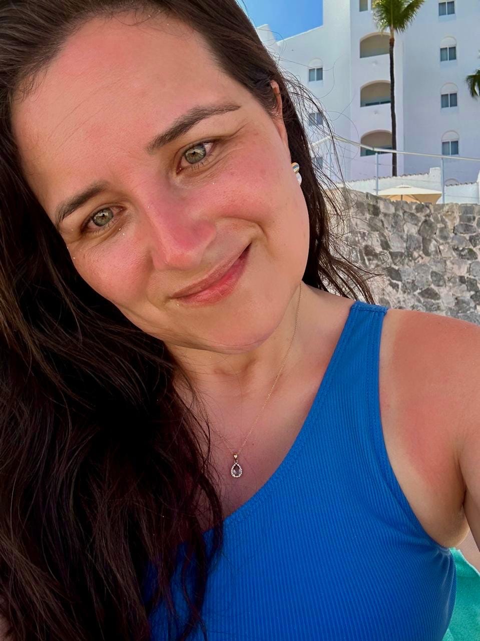Customer photo review of Face Tan Mist