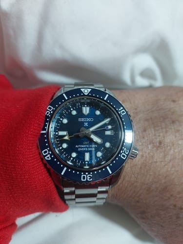 Customer photo review of Seiko Prospex Automatic Men's 42mm Watch SPB509J