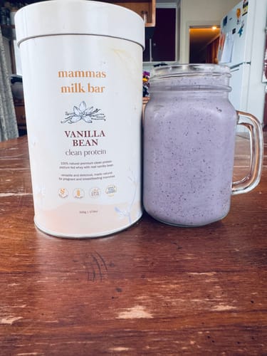 Customer photo review of Vanilla Premium Whey Protein