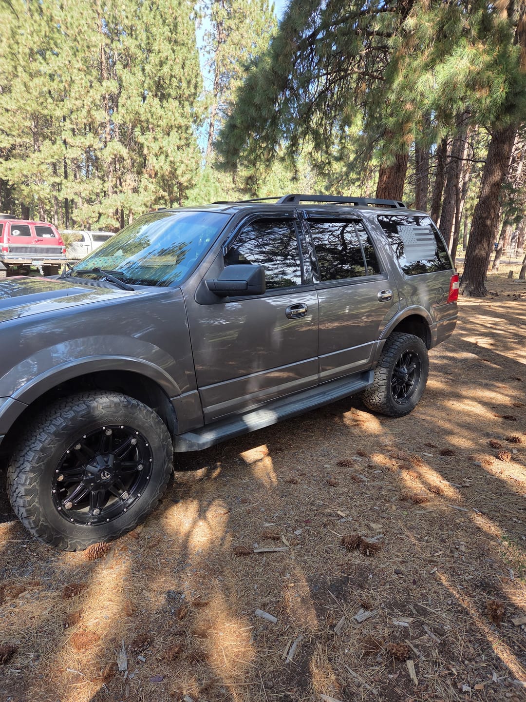 Customer photo review of 2007-2014 Ford Expedition Rear Air Suspension Conversion Kit (FX3RB)
